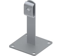 Держатель OSTEC круглого проводника на пластине, горячий цинк МД-022-ГЦ