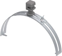 Держатель OSTEC пластиковый на круглый конёк, горячий цинк МД-070-ГЦ