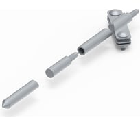 Комплект заземления OSTEC L-3000 быстрый монтаж D16, горячий цинк МЗ-316-ГЦ