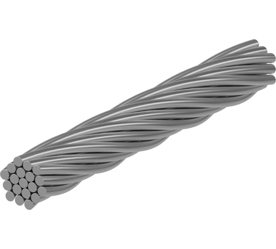 Грозозащитный трос Система КМ D9.1 мм ТК-50/С-50 ГОСТ 3063-80 GTR-D9.1