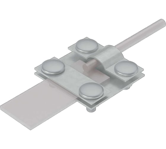 Контрольный соединитель Система КМ полоса до 50 мм, пруток D6-12 мм ZN KS-B50-D6-12 ZN