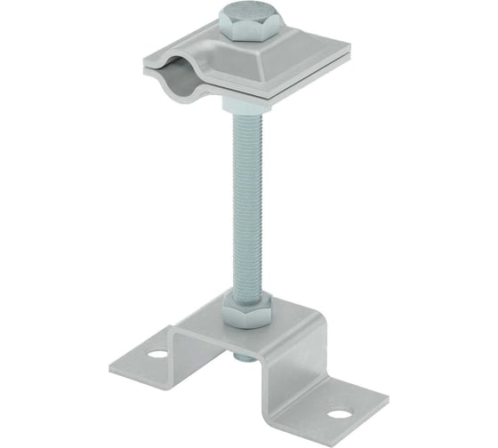 Универсальный соединитель на мостовой опоре Система КМ для прутка D6-12 мм, H130 HD USMO-H130-6-12 HD