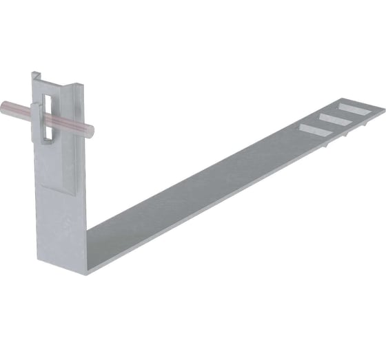 Черепичный держатель регулируемый зажимной Система КМ для прутка D6-8 мм, L430 мм, H100 мм TD CDZ-L430-D6-8 TD