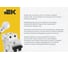Держатель проводника круглого IEK 6-8 мм, прямой h=80 мм, оцинкованная сталь ZDP86-11-1-68-80 2