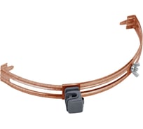 Держатель проводника круглого IEK 6-8 мм, для конька медь ZDP80-50-4-68