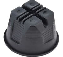 Держатель круглого проводника IEK 8мм, для плоской кровли, пластик с бетоном ZDP80-70-6-08