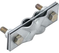 Зажим заземления IEK диагональный, полоса/пруток-полоса/пруток, оцинкованная сталь ZGC12-11-1-16-40