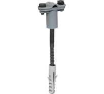 Фасадный пластиковый скручиваемый держатель EKF L=100мм lp-44100