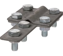 Контрольный зажим TDM ELECTRIC полоса-прут, полоса 40x4 - прут 6-10 мм, термодиффузия SQ2401-0046