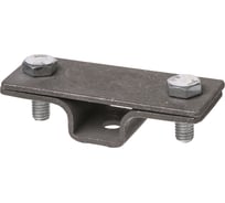 Фасадный держатель TDM ELECTRIC 2-х болтовый для полосы шириной 20-40 мм, гор. цинк. SQ2402-3271