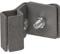 Фальцевый держатель TDM ELECTRIC стальной зажим 45x60 мм для прута 6-10 мм, гор.цинк SQ2402-3279