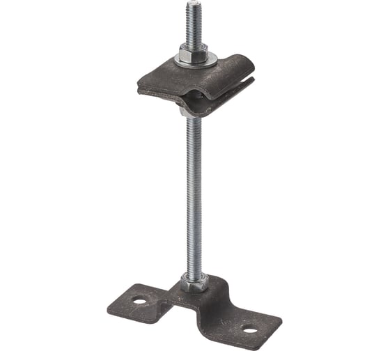 Держатель для горизонтальных и вертикальных поверхностей TDM ELECTRIC выс. со шпилькой 170 мм, для прута 6-10 мм, термодиф. SQ2402-3213 1