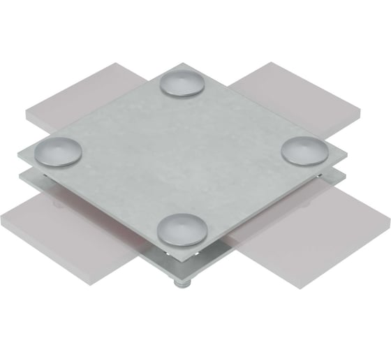 Крестообразный соединитель для полосы Система КМ до 30 мм с 2 пластинами HD 2XS-B30 HD 1