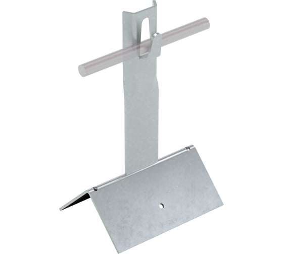 Коньковый держатель зажимной Система КМ с широким основанием для прутка D5-8 мм H80 мм TD MA0107 BKDZ-H80-D5-8 TD 1