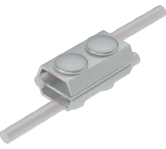 Параллельный соединитель прутка Система КМ Ø 5-8 мм двойной INOX304 MA0055 2PS-D5-8 INOX304 1