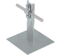 Приклеиваемый держатель болтовой для прутка D5-10 мм H150 мм Система КМ AURAFORT HD PDB-H150-D5-10 HD MA0271