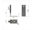 Угловой держатель зажимной для прутка Система КМ D5-8 мм H60 мм AURAFORT INOX304 MA0130 UDZ-H60-D5-8 INOX304 2