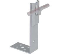 Угловой держатель зажимной для прутка Система КМ D5-8 мм H60 мм AURAFORT ZN MA0126 UDZ-H60-D5-8 ZN