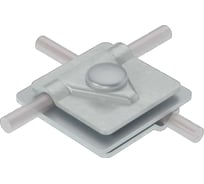 Универсальный соединитель Система КМ для прутка D5-10 мм с 3 пластинами 40х40 мм HD MA0293 3USM-D5-10 HD