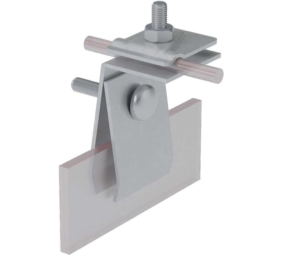 Фальцевый держатель Система КМ H70 мм для прутка D5-10 мм INOX304 MA0213 FD-H70-D5-10 INOX304 1