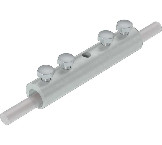 Четырехболтовой сквозной соединитель прутка Система КМ Ø 5-10 мм INOX304 MA0070 4SS-D5-10 INOX304 1