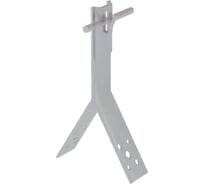 Коньковый держатель зажимной Система КМ для прутка D5-8 мм H100 мм ZN MA0101 KDZ-H100-D5-8 ZN