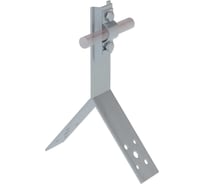 Коньковый держатель болтовой Система КМ для прутка D5-10 мм H80 мм HD MA0088 KDB-H80-D5-10 HD