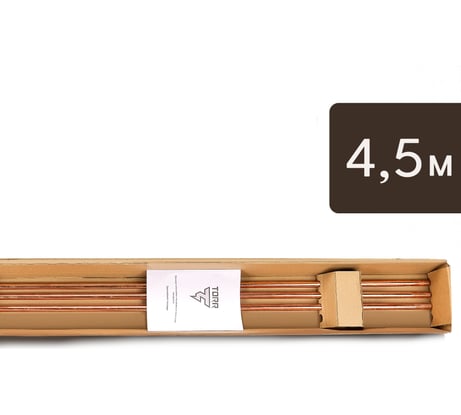 Комплект заземления TORR - 4,5м омедненный с насадкой sds-max 6190954