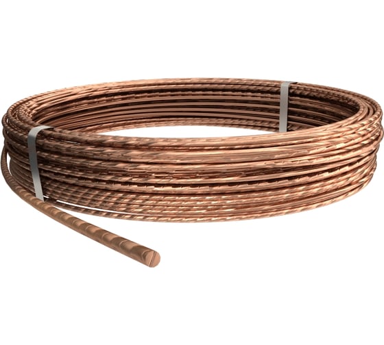 Трос OBO Bettermann D 10,5 мм круглый проводник, медь лужёная (бухта 50 м) 5021656
