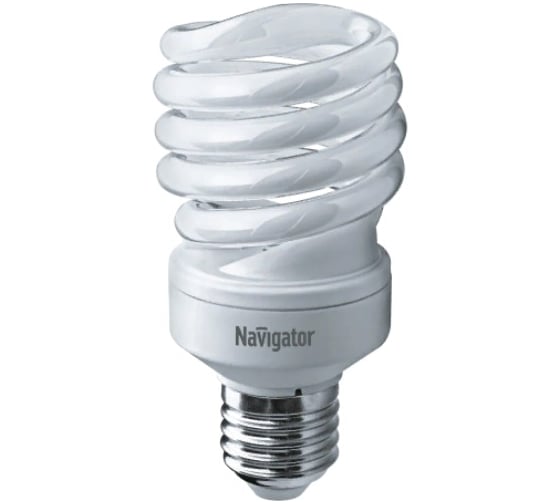 Люминесцентная компактная лампа Navigator 94 053 NCL-SH10-25-860-E27 94053
