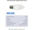 Лампа SLS LED-06 RGB E27 WiFi white SLS-LED-06WFWH 6