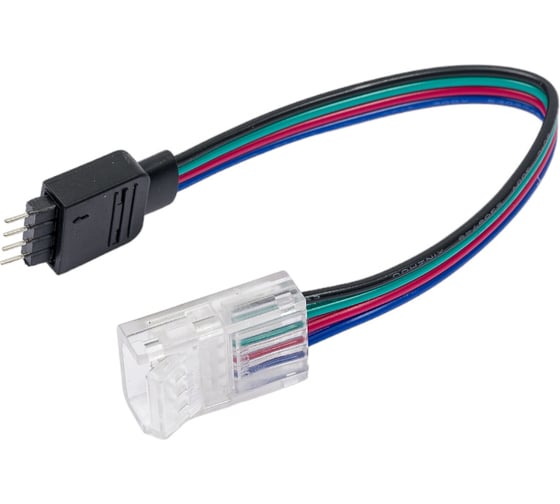 Коннектор Navigator 80 404 NLSC-RGB10mm-PCRGB-W-PC-IP20 80404