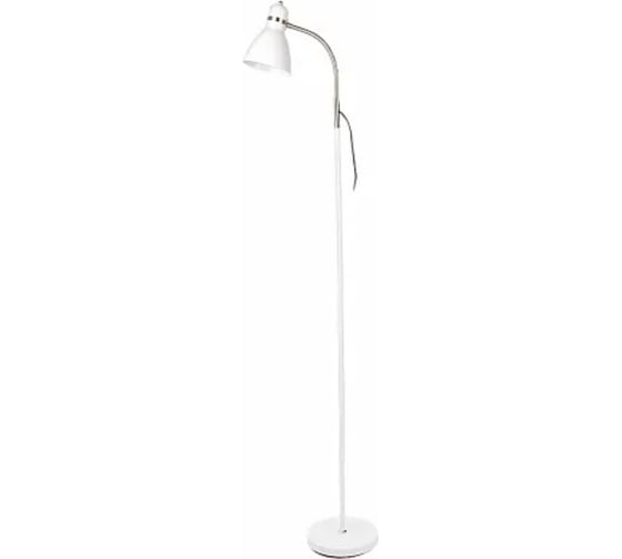 Напольный светильник General Lighting Systems торшер Е27, 1635х220мм, белый GFL-001 801001