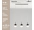 Подвесной светильник Moderli renata 3 led 4,5w V2832-3PL 2