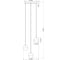 Подвесной светильник Moderli renata 3 led 4,5w V2831-3PL 10