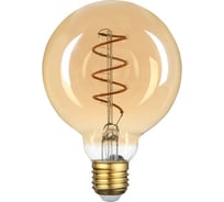 Светодиодная лампа General Lighting Systems Филамент E14 7Вт 230В 570Лм 4000К Нейтральный белый свет Шар GLDEN-G95SS-8-230-E27-2700 661405