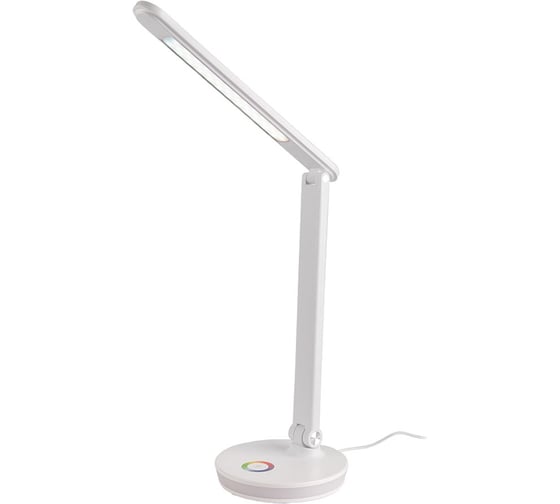 Светодиодный настольный светильник General Lighting Systems 12Вт, 550лм, 3000-6000К, белый свет, сенсорное включение, белый GLTL-040 800040