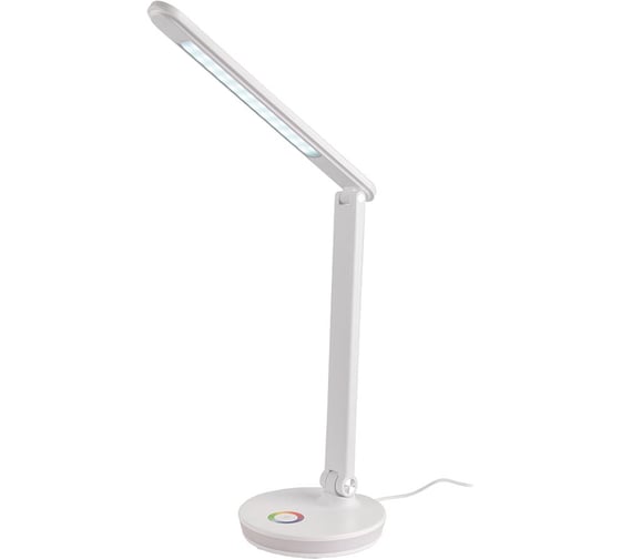 Светодиодный настольный светильник General Lighting Systems 12Вт, 550лм, 3000-6000К, белый свет, сенсорное включение, белый GLTL-040 800040
