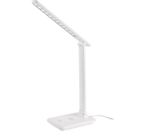 Светодиодный настольный светильник General Lighting Systems 12Вт, 550лм, 3000-6000К, белый свет, сенсорное включение, белый GLTL-042 800042