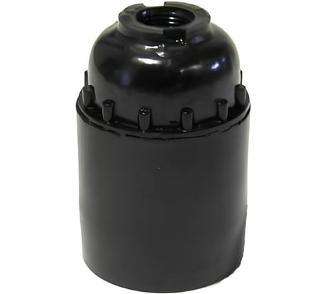 Патрон TOKOV ELECTRIC карболитовый подвесной E27 M10 черный TKE-C05-PKB-27-10