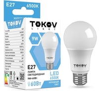 Светодиодная лампа TOKOV ELECTRIC 9Вт G45 6500К Е27 176-264В (TKL) TKL-G45-E27-9-6.5K