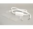 Комплект TEAMPROF для TPF-DL-2W-100-240, 1А, без вилки, белый (ПЯТЬ ЧАСТЕЙ) TPF-220AC/DC-1-1A-NP-W 1