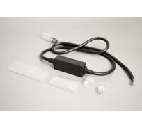 Комплект TEAMPROF для TPF-DL-2W-100-240, 1А, без вилки, черный (ПЯТЬ ЧАСТЕЙ) TPF-220AC/DC-1-1A-NP-B