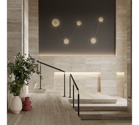 Настенный светильник ODEON LIGHT LED 20W TRAVERTINO 6625_25W