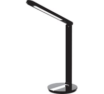 Настольный диммируемый светильник Ultraflash UF-810 C02 черный (Led, 11Вт, 3 цветовые температуры) 15170