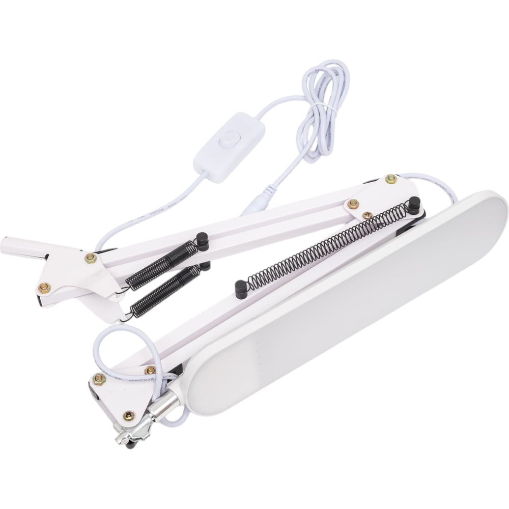 НастольныйсветодиодныйсветильникINHOMEplusссc-05б12вт6500к500лм,usb,садаптером,наструбцине,белый4690612045337