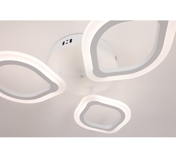 Потолочная светодиодная люстра Schaffner, LED, цвет белый. Люстра с пультом управления, мощность 42 Вт. Площадь освещения до 9 м2 Lienzo 21400-3