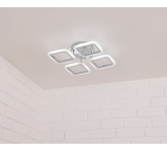 Люстра Schaffner Quedo led 72w 20100-4 sm Chrome 1