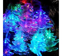 Электрогирлянда SHLights Елочка внутр,30 разноцветных LED, 3м, LD030M-FT