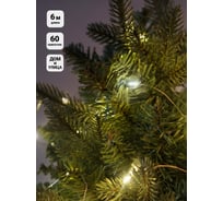 Элетрогирлянда SHLights "Нить", 60 супер ярких минидиодов, LDMS60-WW-F